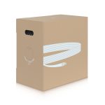 Ubiquiti UACC-Cable-C6A-CMR cable de red blanco de 305 metros, categoría Cat6a, U/UTP