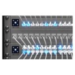 Cable de red Ubiquiti UACC-Cable-Patch-EL-1M-W Cat6 de 1 metro translúcido blanco, SKU UACC-Cable-Patch-EL-1M-W