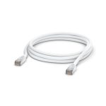 Cable de red blanco Ubiquiti UACC-CABLE-PATCH-OUTDOOR-3M-W, categoría Cat5e, S/UTP, de 3 metros de longitud