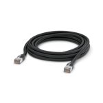 Cable de red Ubiquiti UACC-CABLE-PATCH-OUTDOOR-5M-BK negro de categoría Cat5e para exteriores, longitud de 5 metros