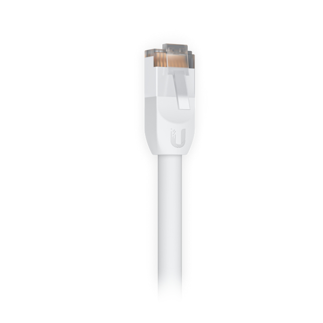 Ubiquiti Cable de Red Cat5e Blanco 5 Metros para Exteriores Cable de red Ubiquiti UACC-CABLE-PATCH-OUTDOOR-5M-W, categoría Cat5e, blanco, 5 metros, S/UTP (STP), diseñado para exteriores.
