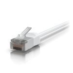Cable de red blanco Ubiquiti UACC-Cable-Patch-Outdoor-C6A-8M-W de categoría Cat6a y longitud de 8 metros, ideal para exteriores