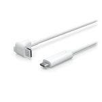 Ubiquiti UISP UACC-G4-INS-CABLE-USB-4.5M cable USB de 4,5 metros en color blanco, con conector USB tipo C. SKU UACC-G4-INS-CABLE-USB-4.5M