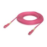 Ubiquiti cable de fibra óptica e InfiniBand LC/LC color rosa modelo UACC-OFC-M2-LULU-15M de 15 metros SKU UACC-OFC-M2-LULU-15M
