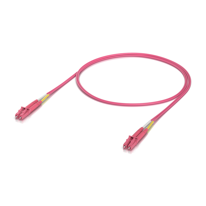 Ubiquiti Cable de Fibra Óptica LC a LC de 1 Metro en Rosa Cable de fibra óptica Ubiquiti UACC-OFC-M2-LULU-1M, conexión LC a LC, longitud de 1 metro, color rosa. SKU: UACC-OFC-M2-LULU-1M-50