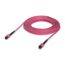 Cable de fibra óptica Ubiquiti UACC-OFC-MA-MPMP-10M, 10 metros, MPO/UPC, color rosa, SKU UACC-OFC-MA-MPMP-10M
