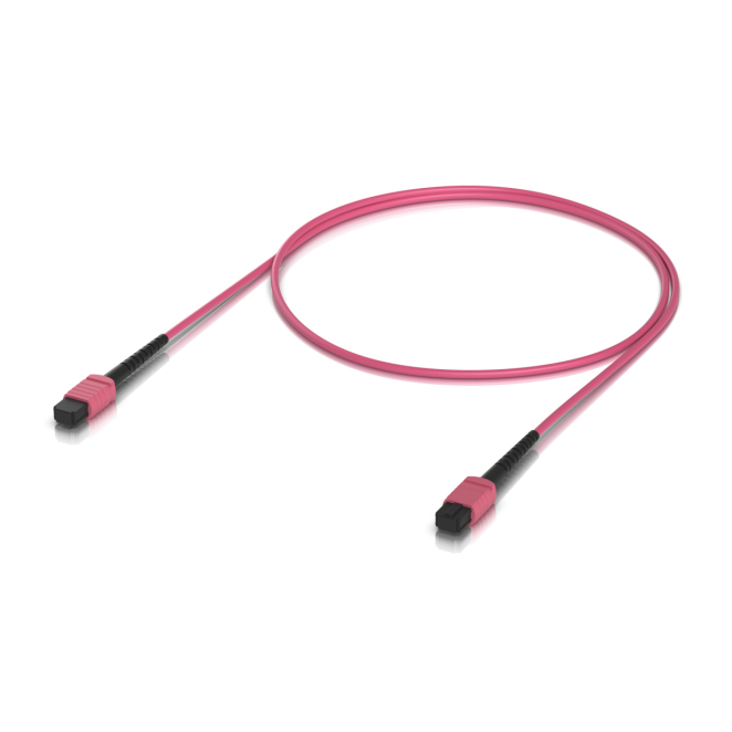 Ubiquiti cable de fibra óptica MPO/UPC de 1 metro en color rosa Cable de fibra óptica e InfiniBand Ubiquiti UACC-OFC-MA-MPMP-1M MPO/UPC de 1 metro en color rosa