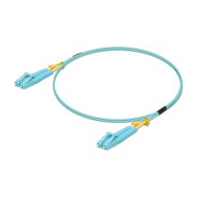 Cable de fibra óptica InfiniBand LC LC/LC de Ubiquiti, color aguamarina, 1 metro de longitud, SKU UACC-OFC-MM-1M