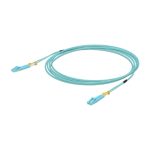 Cable de fibra óptica e InfiniBand Ubiquiti UACC-OFC-MM-5M aguamarina, LC a LC, 5 metros