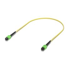 Cable de fibra óptica Ubiquiti UACC-OFC-SA-MPMP-0.5M-10, InfiniBand de 0,5 metros, con conectores MPO, color amarillo