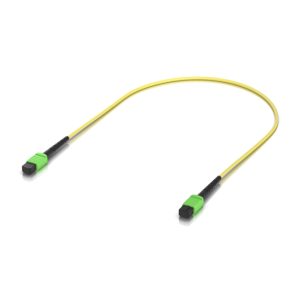 Cable de fibra óptica Ubiquiti UACC-OFC-SA-MPMP-0.5M-10, InfiniBand de 0,5 metros, con conectores MPO, color amarillo