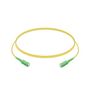 Ubiquiti UISP UACC-OFC-SM-PATCH-APC-APC, cable de fibra óptica e InfiniBand de 1,5 metros, con conectores SC y SC/APC, color amarillo, SKU UACC-OFC-SM-PATCH-APC-APC