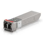 Imagen del Ubiquiti UACC-OM-SFP10-1270, un módulo transceptor de fibra óptica con velocidad de 11300 Mbit/s, SFP+ y 1270nm SKU UACC-OM-SFP10-1270