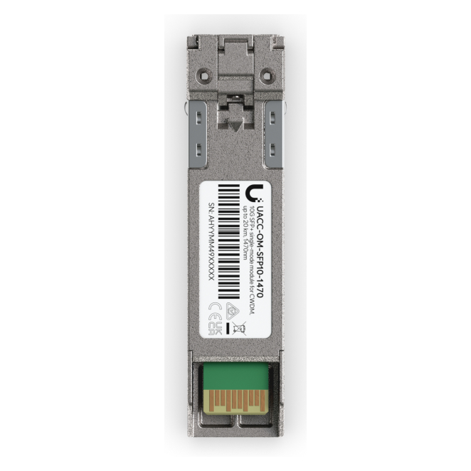 Ubiquiti UACC-OM-SFP10-1470 red modulo transceptor Fibra óptica 11300 Mbit/s SFP+ 1470 nm 4 Experiencia de usuario con el Ubiquiti UACC-OM-SFP10-1470