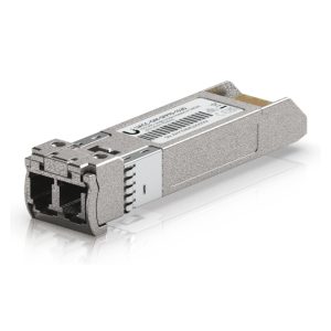 Imagen del módulo transceptor óptico Ubiquiti UACC-OM-SFP10-1530 con una velocidad de 11300 Mbit/s y una longitud de onda de 1530 nm
