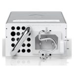 Imagen del adaptador e inversor de corriente Ubiquiti UISP UACC-PSU-27V-250W de 27V y 250W para uso interior en colores gris y blanco, SKU UACC-PSU-27V-250W.