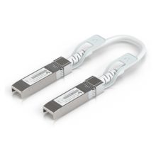 Ubiquiti UACC-Uplink-SFP28-0.15M, cable de fibra óptica e InfiniBand de 0,15 metros, color blanco, SKU UACC-Uplink-SFP28-0.15M