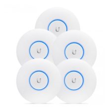 Imagen del Ubiquiti UAP-AC-PRO-5 en color blanco, un punto de acceso inalámbrico con capacidad de 1300 Mbit/s, SKU UAP-AC-PRO-5