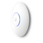 Punto de acceso inalámbrico Ubiquiti modelo UAP-AC-PRO que ofrece 1300 Mbit/s de velocidad en color blanco con soporte para Energía sobre Ethernet, SKU UAP-AC-PRO