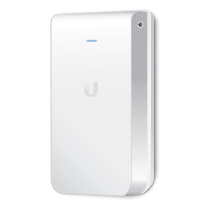 Ubiquiti Uap Iw Hd Ubiquiti UniFi HD In-Wall con capacidad de 1733 Mbit/s en color blanco y soporte PoE. SKU: UAP-IW-HD