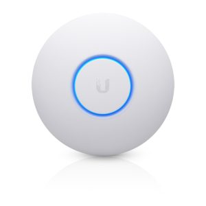 Router Ubiquiti UniFi nanoHD blanco, velocidad de 1733 Mbit/s, soporte para energía sobre Ethernet, SKU UAP-NANOHD-3