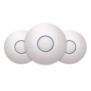 Imagen del punto de acceso inalámbrico Ubiquiti UAP-PRO-3 con velocidad de 450 Mbit/s y soporte para Energía sobre Ethernet (PoE) SKU: UAP-PRO-3