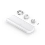 Imagen del Ubiquiti Device Bridge Pro Sector, un puente WiFi con velocidad de 400 Mbit/s en color blanco. SKU: UDB-Pro-Sector