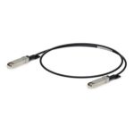 Ubiquiti UniFi Direct Attach 1m, cable de fibra óptica e InfiniBand negro, SKU UDC-1, ideal para centros de datos