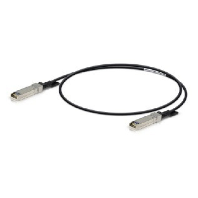 Cable de Fibra Óptica e InfiniBand Ubiquiti UniFi 3m Negro Cable de fibra óptica e InfiniBand de 3 metros Ubiquiti UniFi en color negro, SKU UDC-3, ideal para cableado de centro de datos