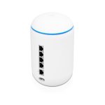 Imagen del Ubiquiti UniFi Dream Machine, un dispositivo de red inalámbrica con velocidad de 1733 Mbit/s y color blanco. SKU: UDM