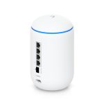 Router inalámbrico Ubiquiti Dream 7, tribanda con frecuencias de 2.4 GHz, 5 GHz y 6 GHz, color blanco, SKU UDR7