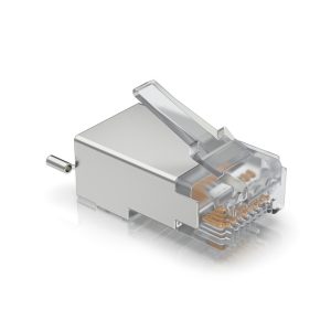 Conector Ubiquiti RJ45 Macho UISP-Connector-SHD, alta durabilidad y rendimiento para redes, SKU UISP-Connector-SHD