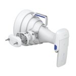 Imagen de la antena de bocina Ubiquiti UISP Horn con ganancia de 19.5 dBi para redes inalámbricas, SKU UISP-HORN