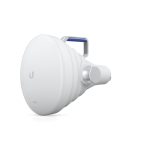 Imagen de la antena de bocina Ubiquiti UISP Horn con ganancia de 19.5 dBi para redes inalámbricas, SKU UISP-HORN