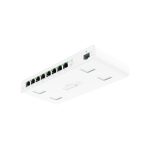 Router Ubiquiti UISP con conexión Gigabit Ethernet en color blanco, SKU UISP-R.