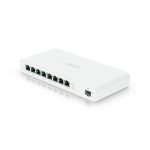 Router Ubiquiti UISP con conexión Gigabit Ethernet en color blanco, SKU UISP-R.