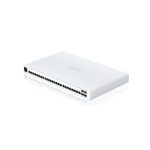 Imagen del switch Ubiquiti UISP Pro gestionado L2 con puertos Gigabit Ethernet, soporte para PoE, color blanco, Modelo UISP-S-PRO