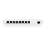 Switch gestionado Ubiquiti UISP con capacidad L2, puertos Gigabit Ethernet 10/100/1000 y soporte PoE. SKU UISP-S.