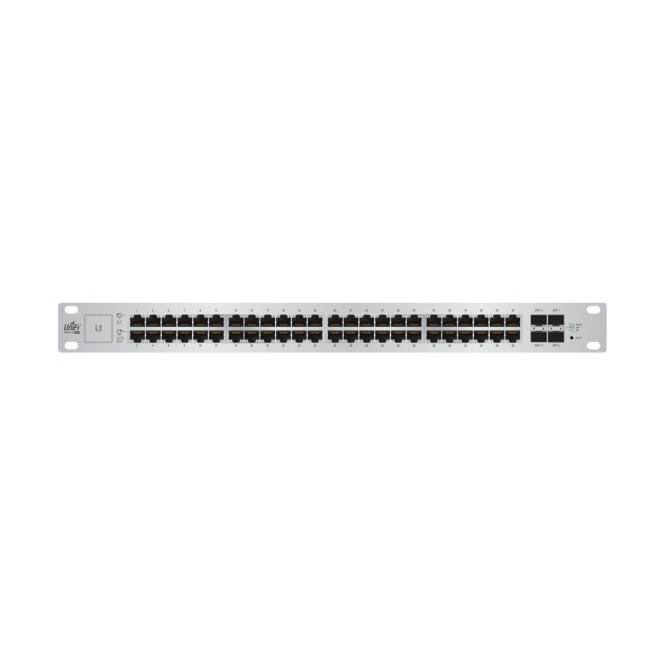 Ubiquiti UniFi US-48-750W switch Gestionado Gigabit Ethernet (10/100/1000) Energía sobre Ethernet (PoE) 1U Plata 2 Ubiquiti UniFi US-48-750W configuración de puertos
