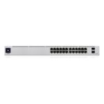 Ubiquiti UniFi Switch gestionado de 24 puertos con PoE, Gigabit Ethernet, modelo USW-24-POE