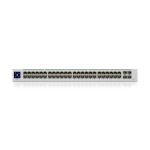 Ubiquiti UniFi USW-48 switch gestionado L2 con 48 puertos Gigabit Ethernet 10/100/1000, plata, SKU USW-48