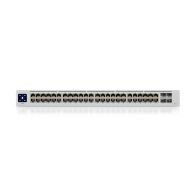 Ubiquiti UniFi USW-48 switch Gestionado L2 Gigabit Ethernet (10/100/1000) Plata 2 Ubiquiti UniFi USW-48 switch Gestionado L2 Gigabit Ethernet Plata con cables