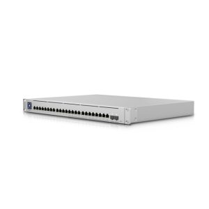 Ubiquiti USW-ENTERPRISE-24-POE switch gestionado L3 con Gigabit Ethernet 10/100/1000 y Energía sobre Ethernet PoE en color plata, SKU USW-ENTERPRISE-24-POE