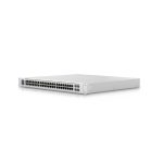 Imagen del Ubiquiti UniFi USW-ENTERPRISE-48-POE, un switch gestionado L3 blanco con 48 puertos PoE y soporte para velocidades 100/1000/2500, SKU USW-ENTERPRISE-48-POE