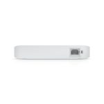Vista del switch Ubiquiti UniFi Enterprise 8 PoE Gestionado L3 con 2.5G Ethernet y acero inoxidable, SKU USW-ENTERPRISE-8-POE