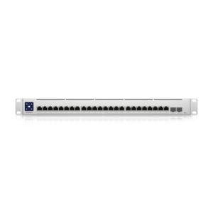 Switch Ubiquiti UniFi Enterprise XG 24, gestionado L3, 10G Ethernet (100/1000/10000), acero inoxidable, SKU USW-ENTERPRISEXG-24
