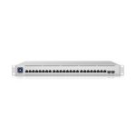 Switch Ubiquiti UniFi Enterprise XG 24, gestionado L3, 10G Ethernet (100/1000/10000), acero inoxidable, SKU USW-ENTERPRISEXG-24