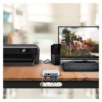 Paquete de 3 switches Ubiquiti UniFi Switch Flex Mini gestionados, Gigabit Ethernet, PoE, color blanco, SKU USW-FLEX-MINI-3