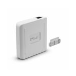 Imagen del Ubiquiti UniFi Switch Lite 16 PoE, con conectividad L2 Gigabit Ethernet 10/100/1000, color blanco, SKU USW-LITE-16-POE