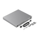 Imagen del switch Ubiquiti UniFi Pro HD 24 PoE gestionado L2/L3 con 2.5G Ethernet, tecnología PoE y 1U en color gris. SKU: USW-PRO-HD-24-POE